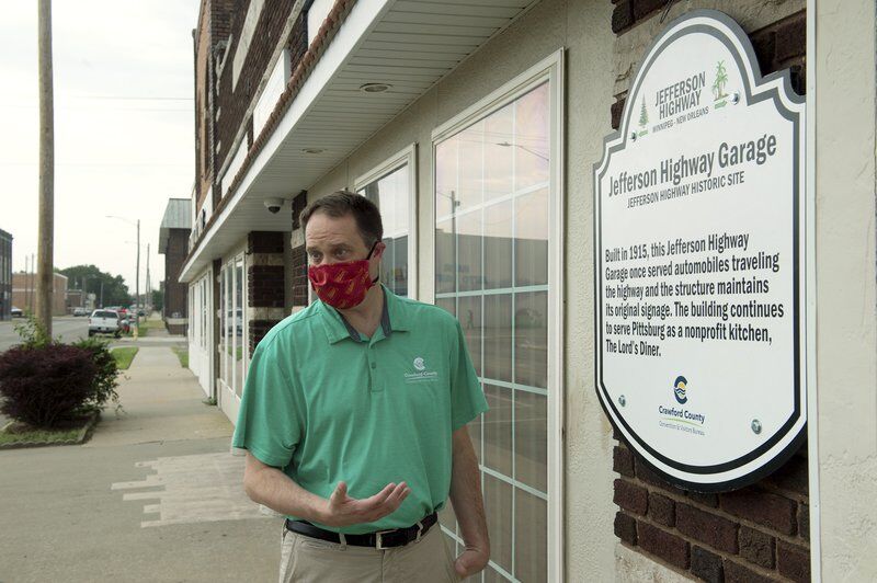 Pittsburg adds marker to recognize historic Jefferson Highway